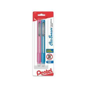 Clic Retractable Eraser with Grip, Assorted Barrels, 2 Pack (ZE21TBP2M) Clic Retractable Eraser with Grip, Assorted Barrels, 2 Pack (ZE21TBP2M)