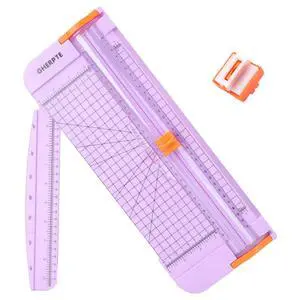 A4 Paper Cutter -12 Inch Paper Trimmer with 2pcs Replacement Blades with Safeguard Side Rulerfor Cut Gift Card,Coupon,Label, Cardstock,Photo A4 Paper Cutter -12 Inch Paper Trimmer with 2pcs Replacement Blades with Safeguard Side Rulerfor Cut Gift Card,Coupon,Label, Cardstock,Photo