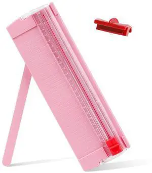 Mini Paper Cutter, Straight Small Paper Trimmer with Side Ruler for Scrapbooking Craft, Paper, Coupon, Label, Cardstock Mini Paper Cutter, Straight Small Paper Trimmer with Side Ruler for Scrapbooking Craft, Paper, Coupon, Label, Cardstock