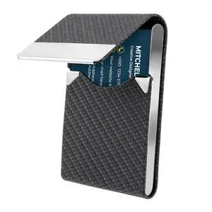 Business Card Holder, Weave Pattern Leather Name Card Holder Slim Metal Magnetic Flap Pocket Business Card Case for Women and Men Business Card Holder, Weave Pattern Leather Name Card Holder Slim Metal Magnetic Flap Pocket Business Card Case for Women and Men