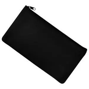 1 Pcs Money Bag with Zipper, 11x6 Inches Cash Wallet, Check Wallet, Receipt Organizer, Zippered Pouches for Cash Check Receipt Cosmetics (Black) 1 Pcs Money Bag with Zipper, 11x6 Inches Cash Wallet, Check Wallet, Receipt Organizer, Zippered Pouches for Cash Check Receipt Cosmetics (Black)