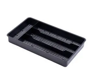Small Utensil Silverware Kitchen Drawer Organizer, Black | Keeps forks, spoons and flatware neatly separated, Compact fit for shallow drawers, Great for RVs, campers or everyday use Small Utensil Silverware Kitchen Drawer Organizer, Black | Keeps forks, spoons and flatware neatly separated, Compact fit for shallow drawers, Great for RVs, campers or everyday use
