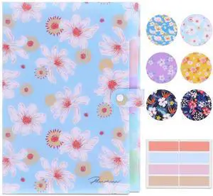 Flower Series Expanding File Folder, Vintage Floral Elegant Funky Cute Retro Document Organizer for Document Arrangement - Green Floral Flower Series Expanding File Folder, Vintage Floral Elegant Funky Cute Retro Document Organizer for Document Arrangement - Green Floral