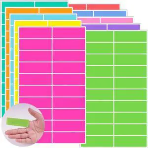 400 Pcs Colored Label Stickers 3 x 1 Inch Write Coding Labels 10 Colors | EGRETLFSAIL Rectangle File Folder Self-Adhesive for File Folders,Box Moving,Garage Sale,Price Tags,Study and Work 400 Pcs Colored Label Stickers 3 x 1 Inch Write Coding Labels 10 Colors | EGRETLFSAIL Rectangle File Folder Self-Adhesive for File Folders,Box Moving,Garage Sale,Price Tags,Study and Work