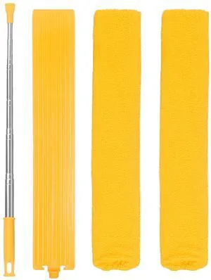 Retractable Gap Dust Cleaner Brush with Long Handle 30 to 100 inches, Cleaning Tools with 2 Microfiber Dusting Cloths, Extendable Duster for Cleaning Under Refrigerator Sofa Couch Bed Furniture Retractable Gap Dust Cleaner Brush with Long Handle 30 to 100 inches, Cleaning Tools with 2 Microfiber Dusting Cloths, Extendable Duster for Cleaning Under Refrigerator Sofa Couch Bed Furniture
