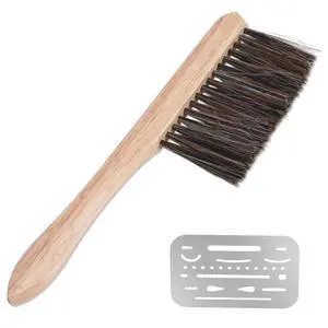 2 Pack Drafting Brush, Mini Dusting Brushes for Students | Soft Bristles, Drafting Supplies and Architecture Cleaning Tool, Horse Hair Drafting Brush 2 Pack Drafting Brush, Mini Dusting Brushes for Students | Soft Bristles, Drafting Supplies and Architecture Cleaning Tool, Horse Hair Drafting Brush