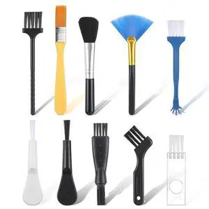 10 Pcs Anti-Static Keyboard Brush Cleaning Set, Mini Portable Electronic Keyboard Brushes for Fans Keyboards Laptop Circuit Board Motherboards PC Cleaning Brush Set 10 Pcs Anti-Static Keyboard Brush Cleaning Set, Mini Portable Electronic Keyboard Brushes for Fans Keyboards Laptop Circuit Board Motherboards PC Cleaning Brush Set