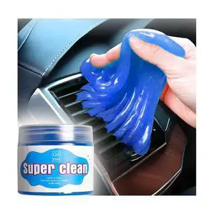 Car Cleaning Gel, Reusable Vehicle Air Vent Crevice Detailing Putty, Automotive Interior Detail Slime Cleaner Removal Tool Kit Accessories, Universal for SUV, Sedan, Truck (Blue) Car Cleaning Gel, Reusable Vehicle Air Vent Crevice Detailing Putty, Automotive Interior Detail Slime Cleaner Removal Tool Kit Accessories, Universal for SUV, Sedan, Truck (Blue)