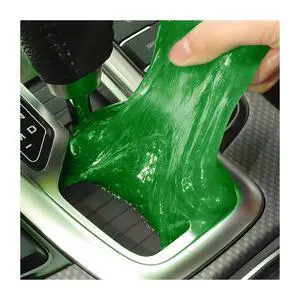 Car Cleaning Gel for Vents and Keyboards, Green | soft putty texture, lifts dust from narrow gaps, for car interiors PCs and cameras, car interior accessories Car Cleaning Gel for Vents and Keyboards, Green | soft putty texture, lifts dust from narrow gaps, for car interiors PCs and cameras, car interior accessories