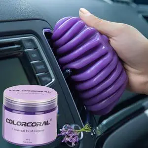 Cleaning Gel for Car Universal Gel Cleaner Auto Detailing Car Vent Keyboard Cleaning Putty Car Interior Cleaner Dashboard Dust Remover Putty Auto Duster Cleaning Kit 160G Cleaning Gel for Car Universal Gel Cleaner Auto Detailing Car Vent Keyboard Cleaning Putty Car Interior Cleaner Dashboard Dust Remover Putty Auto Duster Cleaning Kit 160G