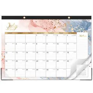 Desk Calendar 2026-2027 - 2026-2027 Wall Calendar 18 Month, 17" x 12" | from July 2026 - December 2027, Desk/Wall Monthly Calendar 2026-2027 with Protector Corner, Large Blocks Desk Calendar 2026-2027 - 2026-2027 Wall Calendar 18 Month, 17" x 12" | from July 2026 - December 2027, Desk/Wall Monthly Calendar 2026-2027 with Protector Corner, Large Blocks