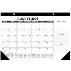 Desk Calendar 2026-2027, 19 Months Jun 2026 - Dec 2027, 17"x11.5" | Desktop Planner with Julian Date, Monthly Goals, Academic To-Do List, for Home, Office, School & Teachers Desk Calendar 2026-2027, 19 Months Jun 2026 - Dec 2027, 17"x11.5" | Desktop Planner with Julian Date, Monthly Goals, Academic To-Do List, for Home, Office, School & Teachers