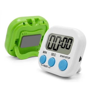 2 Pack Digital Kitchen Timers with ON/Off Switch & Loud Alarm | Clear LCD, Upgraded Magnet, Foldable Stand, Easy Control, Memory Mode for Teachers Classroom, Kids Study, Seniors & Baking 2 Pack Digital Kitchen Timers with ON/Off Switch & Loud Alarm | Clear LCD, Upgraded Magnet, Foldable Stand, Easy Control, Memory Mode for Teachers Classroom, Kids Study, Seniors & Baking