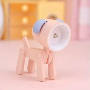 Cute Night Light for Kids, Adorable Mini Led Table Desk Lamp, Decorative Lamp Nightstand, Animal Pet Nightlights, Christmas Decorate Birthday Gifts for Children, Students (1 x Pink Dog) Cute Night Light for Kids, Adorable Mini Led Table Desk Lamp, Decorative Lamp Nightstand, Animal Pet Nightlights, Christmas Decorate Birthday Gifts for Children, Students (1 x Pink Dog)