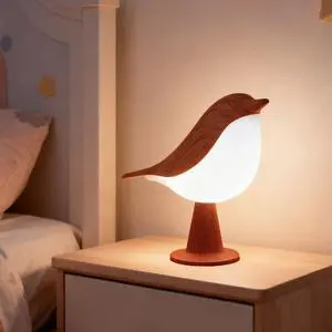Bird Cordless Table Lamp, Small Cordless Bedside Lamp with 3 Color Temperature, Touch Sensor & Rechargeable Battery - Night Light for Kids, Bedroom, Bedside, Office, and Outdoor UseDark Bird Cordless Table Lamp, Small Cordless Bedside Lamp with 3 Color Temperature, Touch Sensor & Rechargeable Battery - Night Light for Kids, Bedroom, Bedside, Office, and Outdoor UseDark