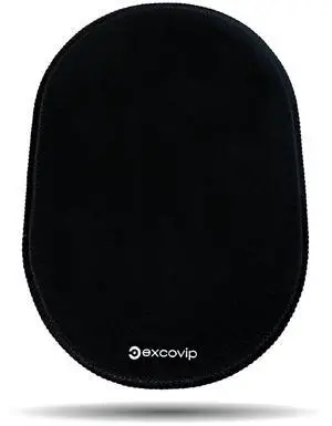 Small Mouse Pad with Stitched Edge, Computer Mouse Mat with Non-Slip Rubber Base, Mouse Pads for Computers Laptop Mouse Black Oval 7.8"x5.9"x0.07" 0499 Small Mouse Pad with Stitched Edge, Computer Mouse Mat with Non-Slip Rubber Base, Mouse Pads for Computers Laptop Mouse Black Oval 7.8"x5.9"x0.07" 0499