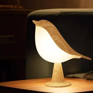 Small Bird Table Lamp, 2600 mAh Cordless Desk Lamp, Touch Night Light with 3 Color, Small Lamps, Rechargeable Bedside Night Light, Hummingbird Lamps for Bedroom Nightstand Bedside Table Small Bird Table Lamp, 2600 mAh Cordless Desk Lamp, Touch Night Light with 3 Color, Small Lamps, Rechargeable Bedside Night Light, Hummingbird Lamps for Bedroom Nightstand Bedside Table