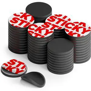 Sticky Flexible Adhesive Magnets for Crafts, 0.8"x0.08" (20x2mm), 36 pcs | Flexible Sticky Magnetic Dots for Office & School Supplies, Whiteboard, Crafts, Fridge, School Projects & Classroom Decor Sticky Flexible Adhesive Magnets for Crafts, 0.8"x0.08" (20x2mm), 36 pcs | Flexible Sticky Magnetic Dots for Office & School Supplies, Whiteboard, Crafts, Fridge, School Projects & Classroom Decor