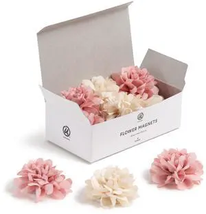 Flower Magnets for Fridge, 12 Count, Cute Magnets for Locker Flower Magnets for Fridge, 12 Count, Cute Magnets for Locker