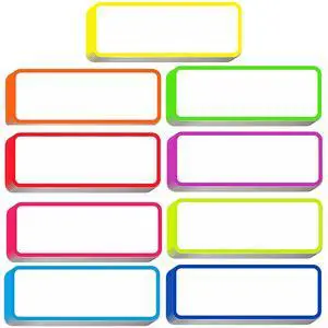54pcs Magnetic Dry Erase Labels Reusable Colorful Name Tags | Flexible Reusable Magnetic Label Stickers for White Boards,Refrigerators and Lockers,Tags with Easy Writing Surface,3.2"x1.2" 54pcs Magnetic Dry Erase Labels Reusable Colorful Name Tags | Flexible Reusable Magnetic Label Stickers for White Boards,Refrigerators and Lockers,Tags with Easy Writing Surface,3.2"x1.2"