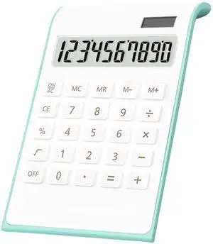 Green Calculator, Cute Solar Calculator for Desk, Green Desk Accessories | 10 Digits LCD Display, Green Desk Calculator, Palm-Sized Portable Design for Office&School, Dual Powered Pocket Calculator Green Calculator, Cute Solar Calculator for Desk, Green Desk Accessories | 10 Digits LCD Display, Green Desk Calculator, Palm-Sized Portable Design for Office&School, Dual Powered Pocket Calculator