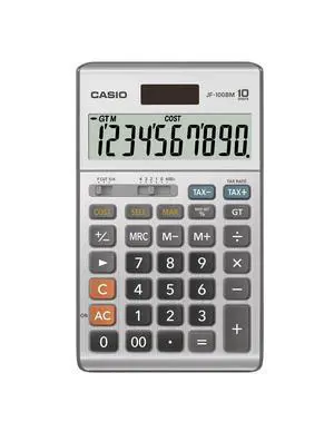 JF-100BM Standard Function Calculator, Multicolor JF-100BM Standard Function Calculator, Multicolor