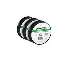 10083 Sortkwik Fingertip Moistener with Aloe Non-Toxic, Odorless Grip Enhancer for Paper Sorting and Money Counting 3/8 oz, Clear (Pack of 3) 10083 Sortkwik Fingertip Moistener with Aloe Non-Toxic, Odorless Grip Enhancer for Paper Sorting and Money Counting 3/8 oz, Clear (Pack of 3)