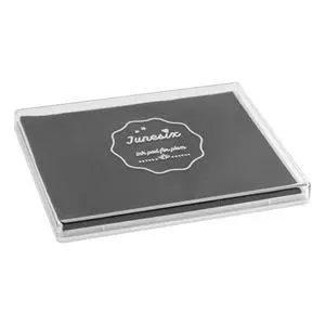 Ink Pad, 5x4'' Washable Stamp Ink Pad for Kids, Black Ink Pad, 5x4'' Washable Stamp Ink Pad for Kids, Black
