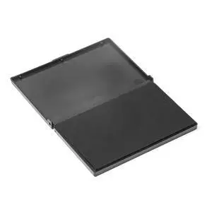 Ink Pad for Rubber Stamps, Stamp Pad for Clear Impression Stamping, Quality Felt Pad Black Ink, Red Ink, Blue Ink (Black, M (2.7 * 4.3)) Ink Pad for Rubber Stamps, Stamp Pad for Clear Impression Stamping, Quality Felt Pad Black Ink, Red Ink, Blue Ink (Black, M (2.7 * 4.3))