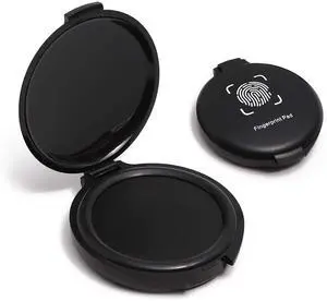1 Pack Thumbprint Fingerprint Ink Pad Stamp Pad for Notary Supplies Identification Security ID Fingerprint Cards Law Enforcement Fingerprint Black Stamp Ink pad 1 Pack Thumbprint Fingerprint Ink Pad Stamp Pad for Notary Supplies Identification Security ID Fingerprint Cards Law Enforcement Fingerprint Black Stamp Ink pad