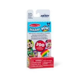 Sticker Wow! Mini Activity Pad and 200+ Refill Stickers for Stamper Arts and Crafts Fidget Toy Collectibles Assorted Disney Sticker Wow! Mini Activity Pad and 200+ Refill Stickers for Stamper Arts and Crafts Fidget Toy Collectibles Assorted Disney