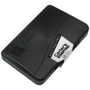 Felt Black Stamp Pad, 3.15 x 6.12 Inches (21082) Felt Black Stamp Pad, 3.15 x 6.12 Inches (21082)