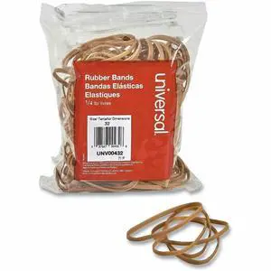 Rubber Bands, Size 32, 3" x 1/8", 205 Pack (432) Rubber Bands, Size 32, 3" x 1/8", 205 Pack (432)