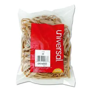 Rubber Bands, Size 33, 3-1/2" x 1/8", 160 Pack (433) Rubber Bands, Size 33, 3-1/2" x 1/8", 160 Pack (433)
