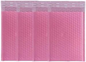 Bubble Mailers 4x6 Inch 12 Pack Small Padded Envelopes Bags (Pink) | Poly ,Thicken ,Padded Self Seal Envelopes,for Shipping and Packaging Bubble Mailers 4x6 Inch 12 Pack Small Padded Envelopes Bags (Pink) | Poly ,Thicken ,Padded Self Seal Envelopes,for Shipping and Packaging