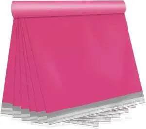 Pink Shipping Bags, Self-Seal Poly Mailers 10x13 Inch, 10 Pack | Tear-resistant, water-resistant mailing bags, for clothing, T-shirts, socks, accessories, documents, ecommerce shipping Pink Shipping Bags, Self-Seal Poly Mailers 10x13 Inch, 10 Pack | Tear-resistant, water-resistant mailing bags, for clothing, T-shirts, socks, accessories, documents, ecommerce shipping