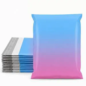 Cute Poly Mailers 10x13" 20pc Small Shipping Bags Self Seal | Strong Adhesive Mailers Poly Bags for Small Business, Colored Mailing Shipping Envelopes for Clothes Gifts, Gradient BluePink Cute Poly Mailers 10x13" 20pc Small Shipping Bags Self Seal | Strong Adhesive Mailers Poly Bags for Small Business, Colored Mailing Shipping Envelopes for Clothes Gifts, Gradient BluePink