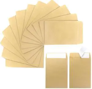 100 Pack Kraft Small Coin Envelopes, 3.23"4.53", Brown, Fully Sealed Seed Envelopes; Mini Envelopes for Office, Home, School 100 Pack Kraft Small Coin Envelopes, 3.23"4.53", Brown, Fully Sealed Seed Envelopes; Mini Envelopes for Office, Home, School