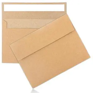 50Packs A4 Kraft Envelopes 4x 6 Inch Card Envelopes,Self Seal for Weddings, Greeting CardsMailing Invitations, Photos, Postcards 50Packs A4 Kraft Envelopes 4x 6 Inch Card Envelopes,Self Seal for Weddings, Greeting CardsMailing Invitations, Photos, Postcards
