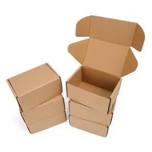 6x4x3 inch Small Shipping Boxes, Set of 6 Mailing Boxes, Brown | Single Corrugated, DIY Cardboard, Easy Fold, Shape Well, Self locking, Card Shipping, Candle Packaging, Small Business 6x4x3 inch Small Shipping Boxes, Set of 6 Mailing Boxes, Brown | Single Corrugated, DIY Cardboard, Easy Fold, Shape Well, Self locking, Card Shipping, Candle Packaging, Small Business