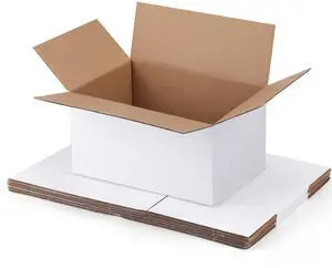 Small Shipping Boxes 9x6x4 Set of 6 | White Corrugated Cardboard, Box for Packaging Small Business Mailing Moving Gifts Wrap, Easy Assemble Small Shipping Boxes 9x6x4 Set of 6 | White Corrugated Cardboard, Box for Packaging Small Business Mailing Moving Gifts Wrap, Easy Assemble