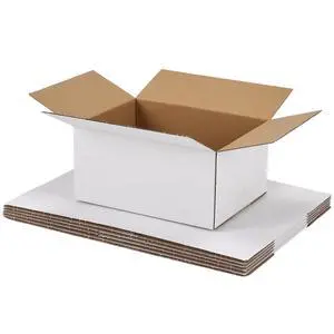 Small Shipping Boxes 8x6x4 Set of 6 | White Corrugated Cardboard, Box for Packaging Small Business Mailing Moving Gifts Wrap, Easy Assemble Small Shipping Boxes 8x6x4 Set of 6 | White Corrugated Cardboard, Box for Packaging Small Business Mailing Moving Gifts Wrap, Easy Assemble