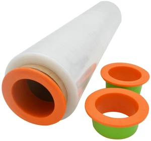 Stretch Film Dispenser Stretch Wrap Holder for 3"Core Orange 1Pairs | Stretch Wrap Dispenser, Plastic Hand Saver, Easy to Replace the Core, for Shipping Pallet Wrapping Packing and Moving Stretch Film Dispenser Stretch Wrap Holder for 3"Core Orange 1Pairs | Stretch Wrap Dispenser, Plastic Hand Saver, Easy to Replace the Core, for Shipping Pallet Wrapping Packing and Moving