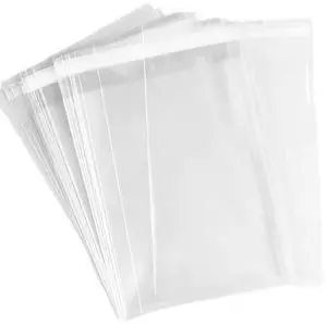 150Pcs 5-1/2'' x 7-1/2'' Cellophane Cello Bags Sleeves Fit A6 A7 Envelopes 150Pcs 5-1/2'' x 7-1/2'' Cellophane Cello Bags Sleeves Fit A6 A7 Envelopes