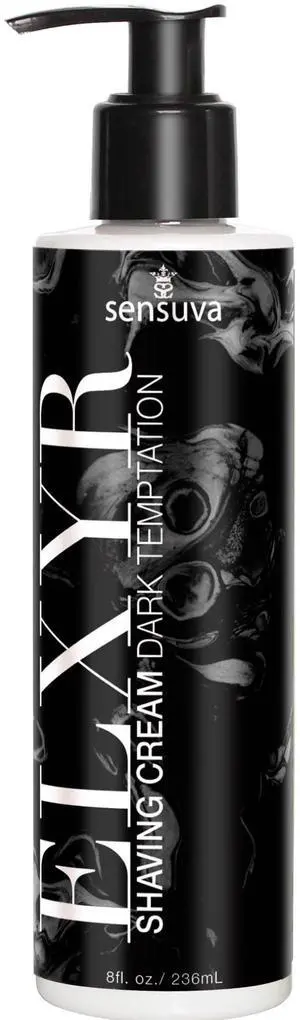 ELXYR Shaving Cream | Dark Temptation | Astonishingly Smooth Superior Ultra-Slick Moisturizing Shaving Cream Fights Nicks, Cuts and Razor Burn | 8 Fl Oz ELXYR Shaving Cream | Dark Temptation | Astonishingly Smooth Superior Ultra-Slick Moisturizing Shaving Cream Fights Nicks, Cuts and Razor Burn | 8 Fl Oz