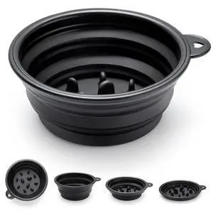 SPOSAFE Foldable Shaving Soap Bowl Portable, Easy-to-Carry Shaving Soap Cup for Wet Shave, Travel Shaving Lather Bowl/Shaving Mug Compatible with Shave Cream & Soap for Men (Black) SPOSAFE Foldable Shaving Soap Bowl Portable, Easy-to-Carry Shaving Soap Cup for Wet Shave, Travel Shaving Lather Bowl/Shaving Mug Compatible with Shave Cream & Soap for Men (Black)