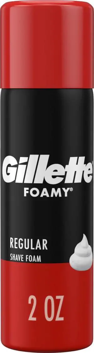 Foamy Regular Shaving Foam, 2 oz Foamy Regular Shaving Foam, 2 oz