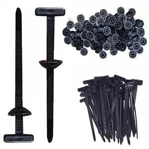 100 Pcs Nylon Universal Cable Ties | Self-Locking Zip Ties with Pin & Button | UV Resistant, Heavy Duty | for Car Repair, Bumper Clips, Daily Fastening 100 Pcs Nylon Universal Cable Ties | Self-Locking Zip Ties with Pin & Button | UV Resistant, Heavy Duty | for Car Repair, Bumper Clips, Daily Fastening