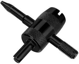 ANFTDCO 4-Way Car Valve Core Removal Tool, 4 in 1 Multifunctional Vehicle Tire Valve Stem Puller, Automotive Wheel Repair Air Stem Remover Tool, Universal for SUV Automobile Truck (Black) ANFTDCO 4-Way Car Valve Core Removal Tool, 4 in 1 Multifunctional Vehicle Tire Valve Stem Puller, Automotive Wheel Repair Air Stem Remover Tool, Universal for SUV Automobile Truck (Black)