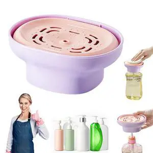 Detergent Presser, Laundry Detergent Dispenser One-Handed Press with Measured Dispensing, Fast-Dry Drip-Free Design, Universal for 99%+ Dish Soaps, For Kitchen Sink Countertop/Laundry Room Detergent Presser, Laundry Detergent Dispenser One-Handed Press with Measured Dispensing, Fast-Dry Drip-Free Design, Universal for 99%+ Dish Soaps, For Kitchen Sink Countertop/Laundry Room